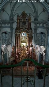 Iglesia de San Juan de Dios. Balcón interior
